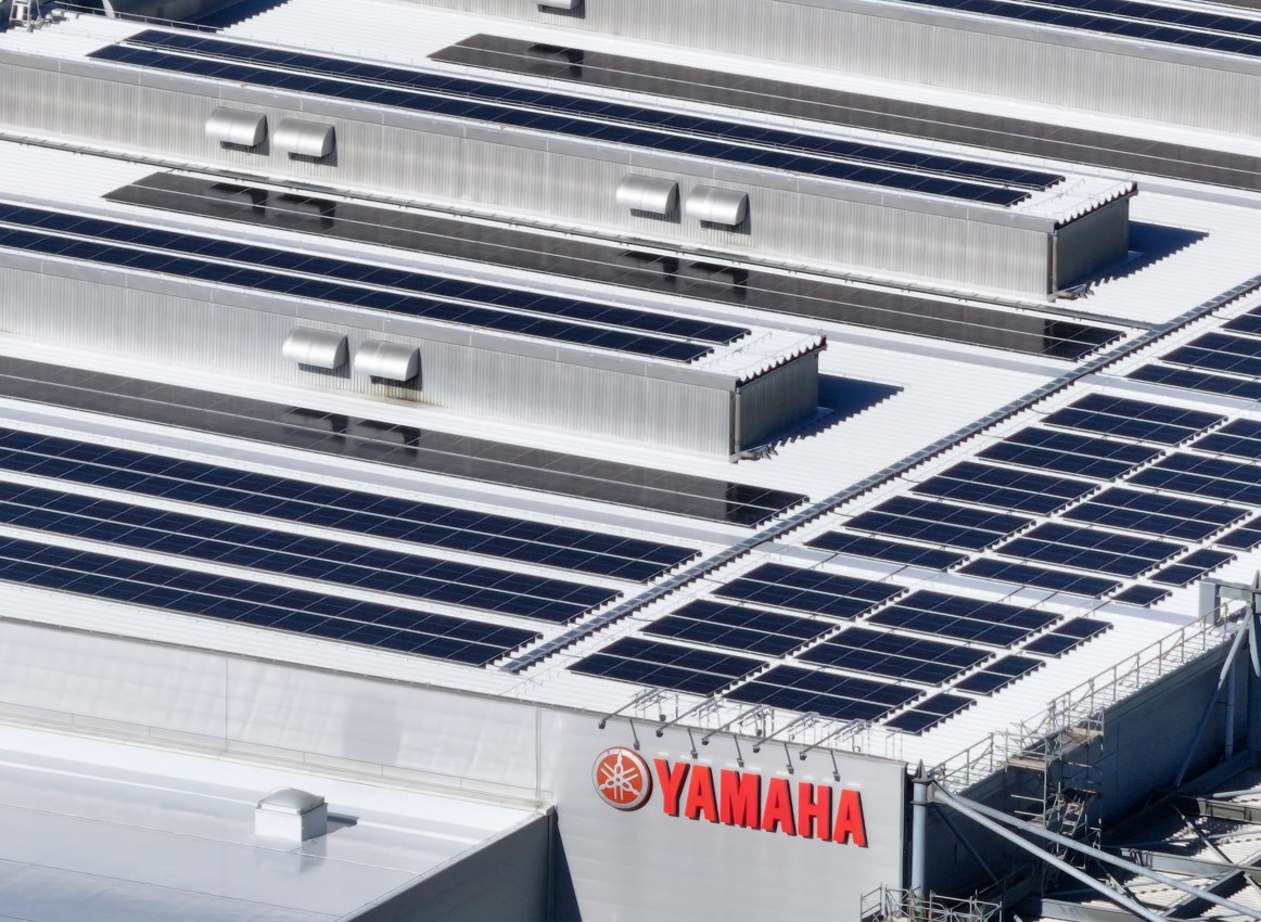 ヤマハ発　生産工場に大規模な太陽光発電　　国内グループで最大発電力