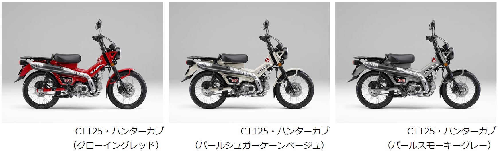 オートバイ流通新聞 | 「CT125・ハンターカブ」カラー・一部仕様を変更 