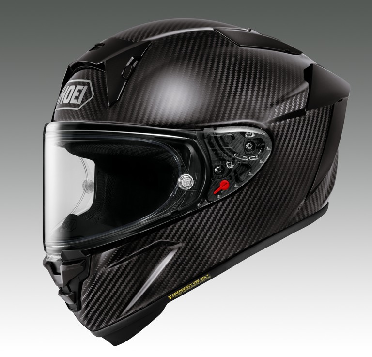 SHOEI　一目でカーボン「美」　　高性能モデル「X-Fifteen Carbon」発売