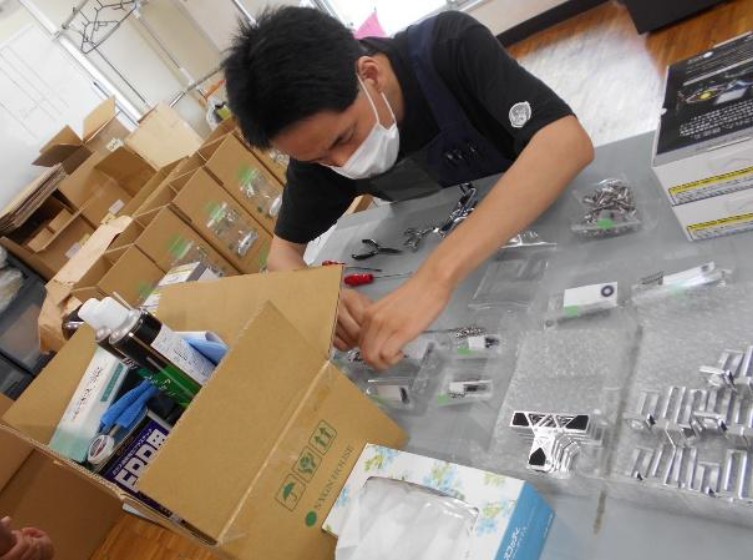 共生社会に貢献、雇用創出　　サイン・ハウス　　就労継続支援事業所に製作依頼