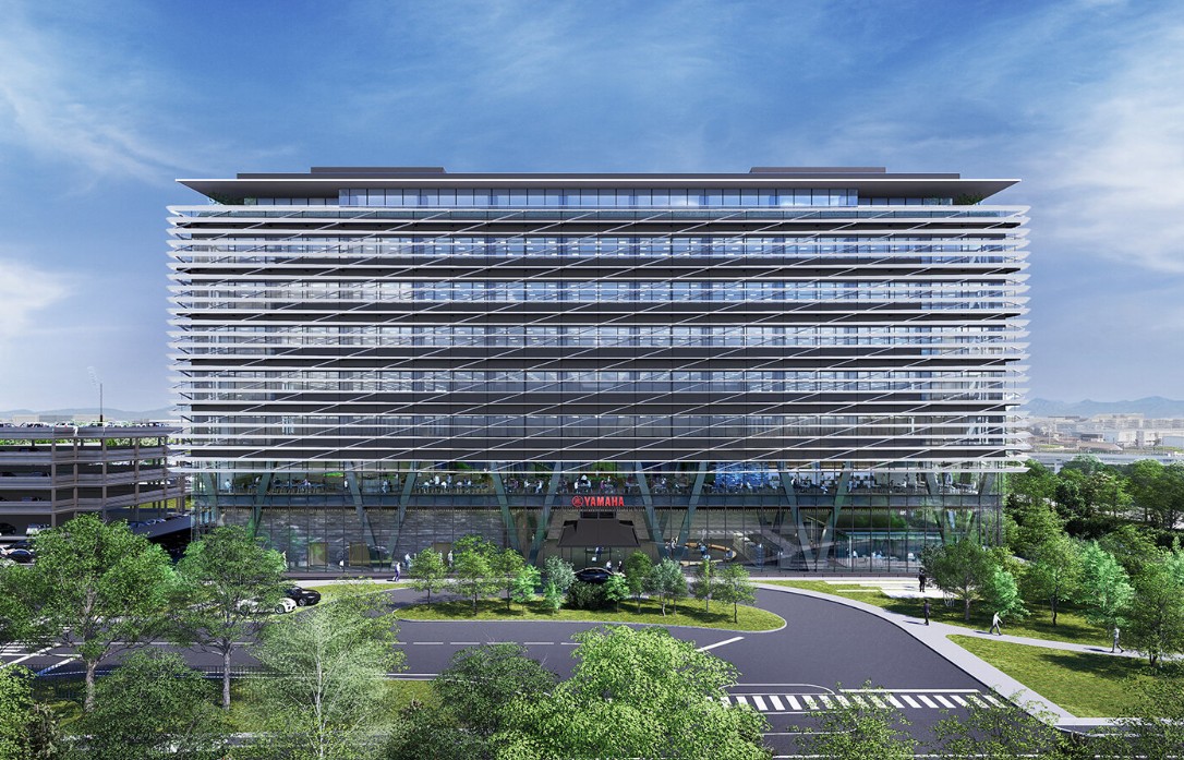 ヤマハ発動機　　新社屋2 棟建設へ　　老朽、効率・機能の強化、柔軟な働き方に対応