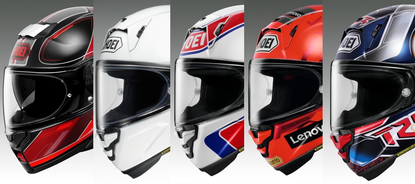 SHOEI　「NEOTEC 3」「X-Fifteen」に5モデル追加