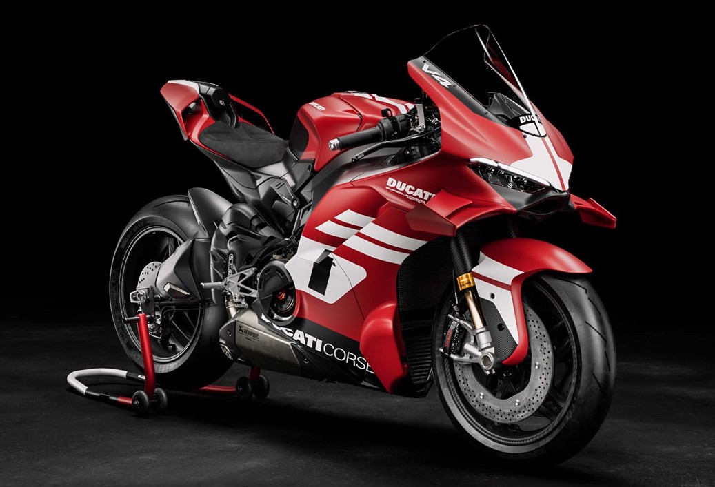 伊ドゥカティ　創業100周年記念「スーパーレッジェーラV4チェンテナリオ」発表　　500台限定