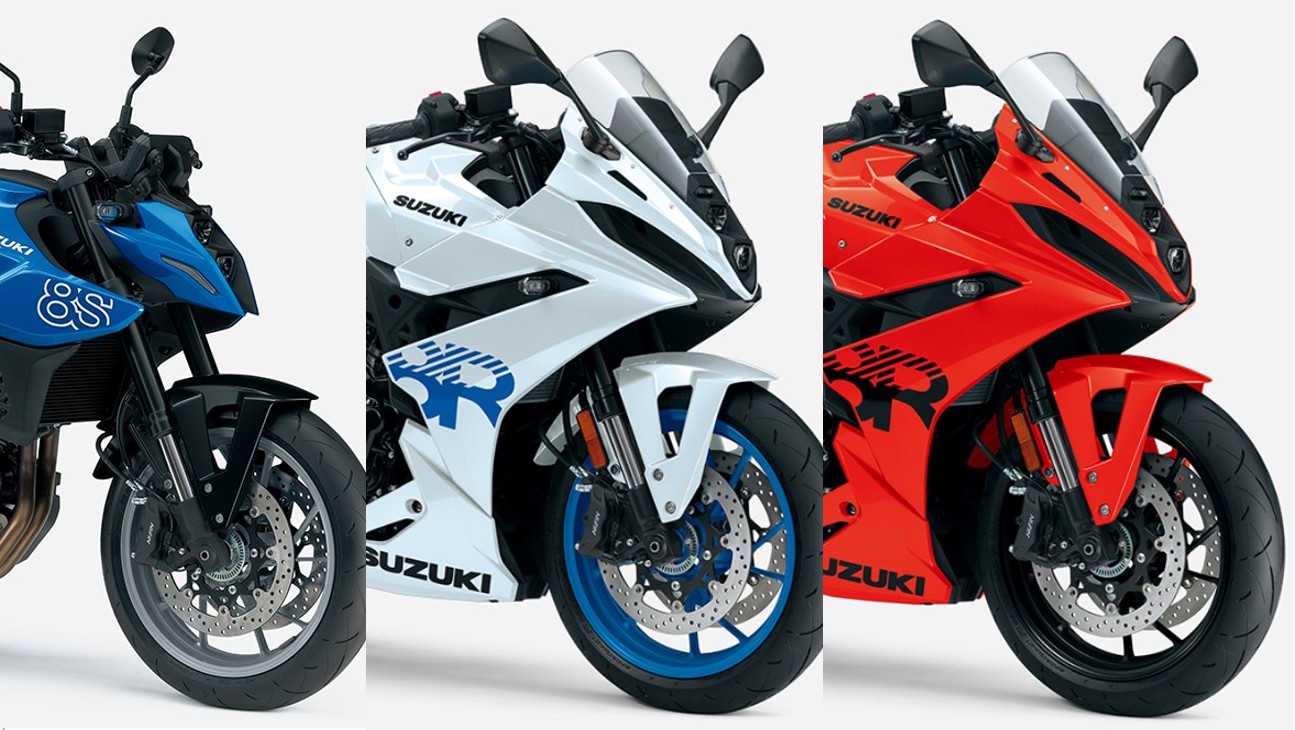 スズキ「GSX-8S」「GSX-8R」仕様変更　　E10燃料・OBDⅡ要件に対応　8Rに新色オレンジ追加