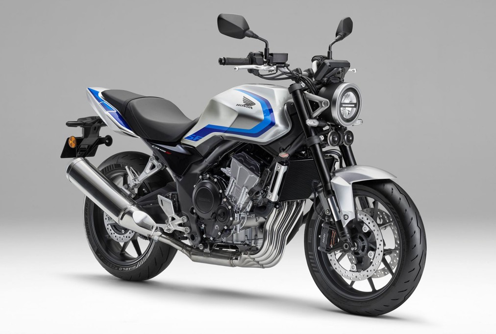 ホンダ、主力「CB400F」税込99万円台で投入　E-Clutch標準装備、　ネイキッド／フルカウル2機種発売