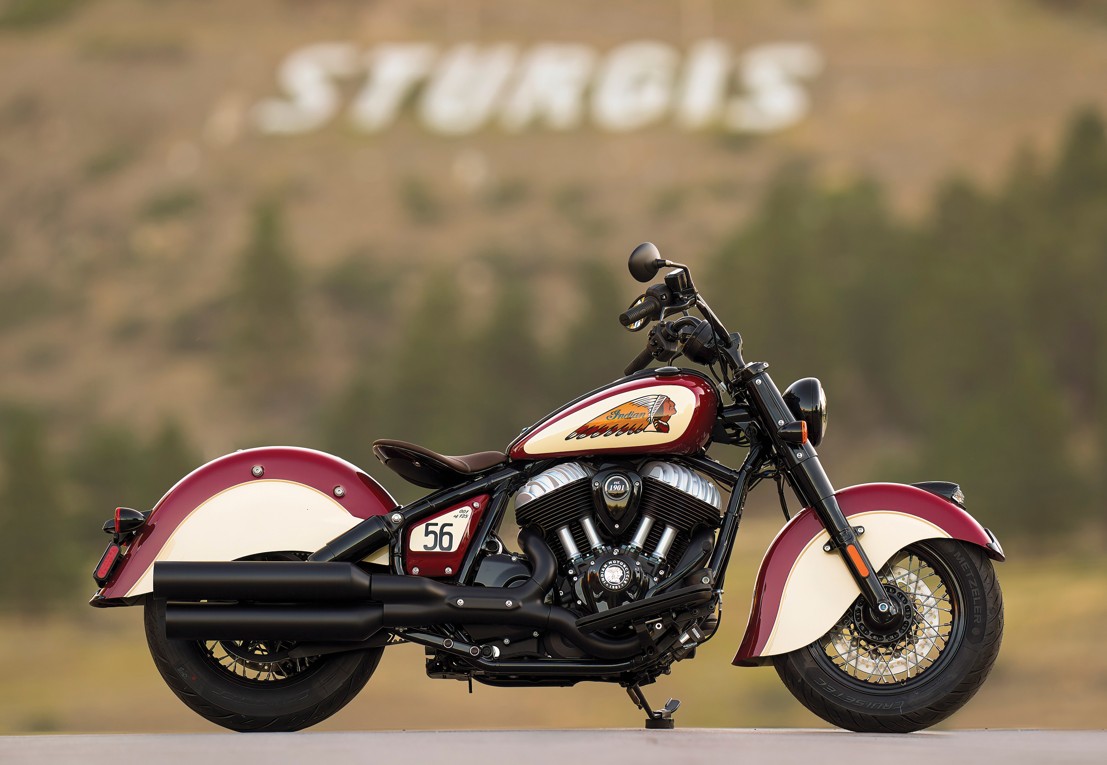 インディアン「Chief Vintage」限定モデル発表　　スタージス・ラリーの原点再現　125周年記念で125台