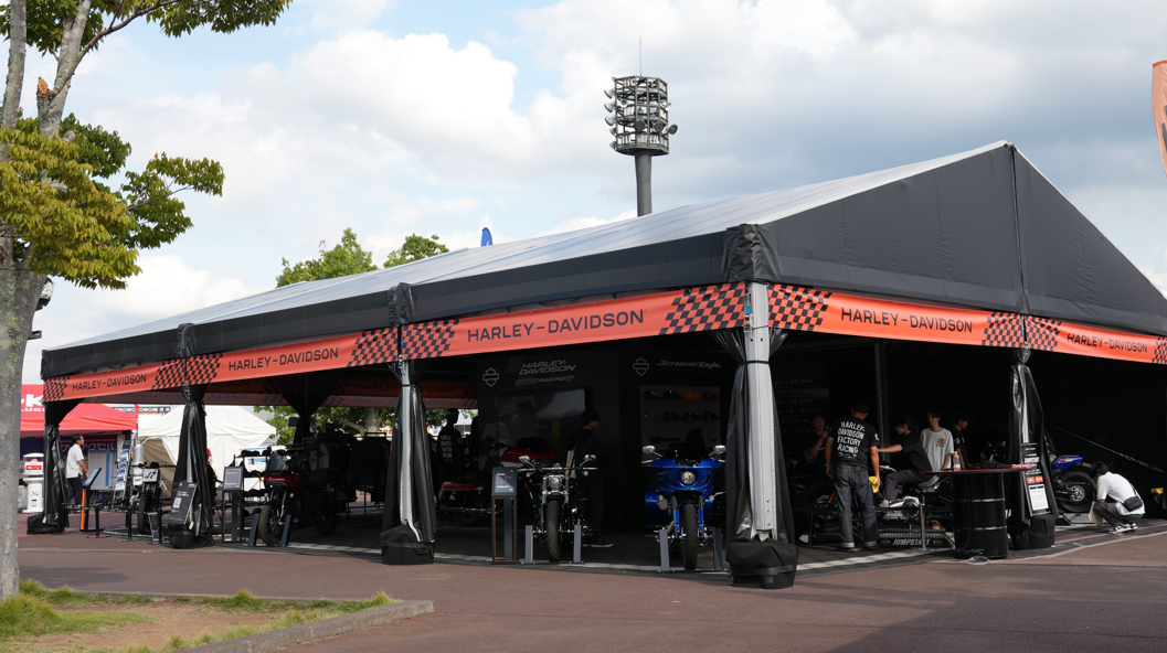 ハーレーダビッドソンJ、MotoGP日本GPに出展　　バガー・ワールドカップ連動でレースの世界観訴求